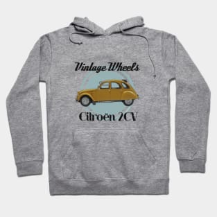 Vintage Wheels - Citroën 2CV Hoodie